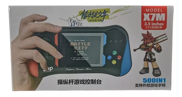 1707428587ConsolaX7m Consola Videojuegos 500 En 1 X7m