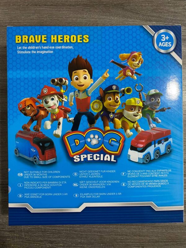 Set Héroes Paw Patrol – 6 Personajes