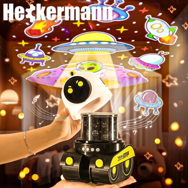 17341924Proyector Robot Carro Proyector Robot Carro