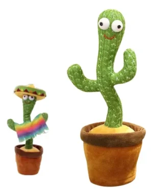 Cactus Bailarín Musical – Peluche Interactivo