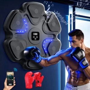 Estacion Boxeo Bluetooth Guantes Grandes