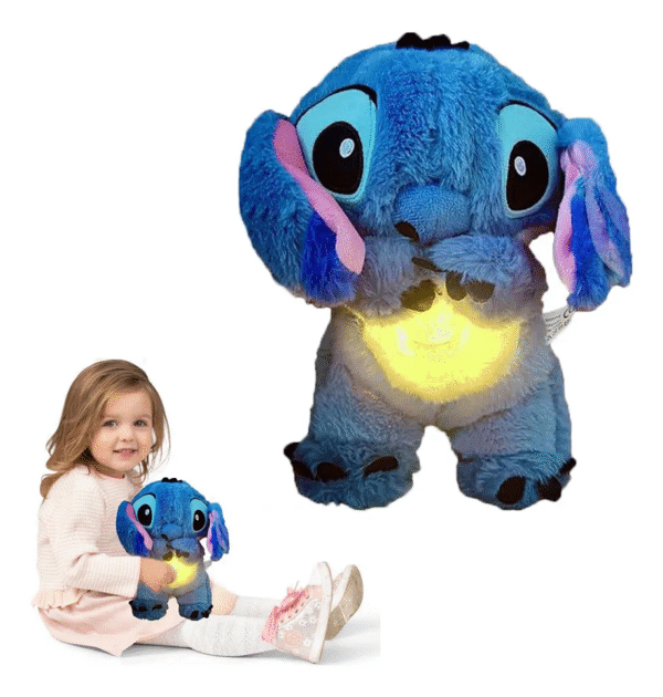 Peluche Stitch respira