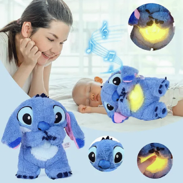 Peluche Stitch respira