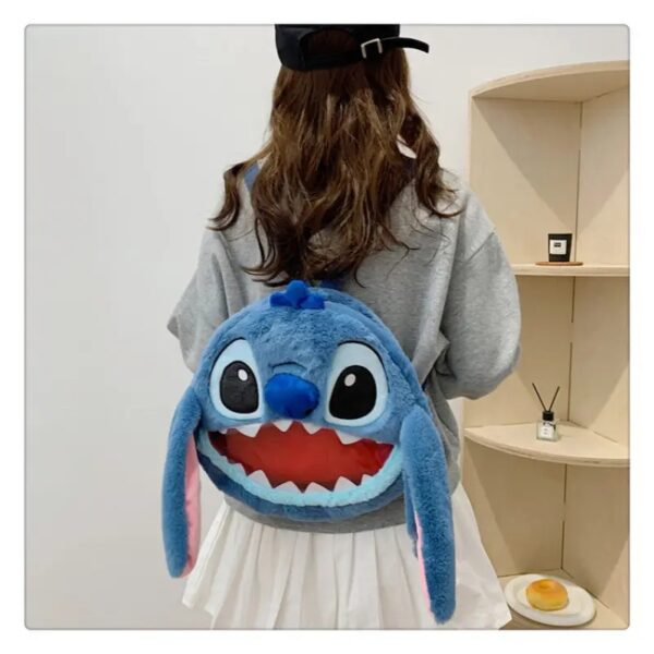 Mochila De Peluche Con Diseno De Stitch