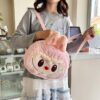 Bolso De Peluche Con Diseno Labubu