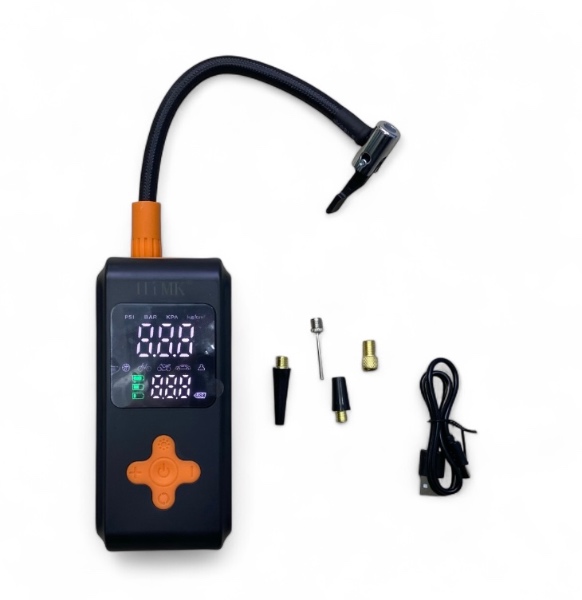 Compresor de Aire Portátil para Auto con Linterna