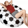 17582SillonInflableBalon851 Sillón Inflable Puff Deportivo – Diseño Balón de Fútbol o Baloncesto