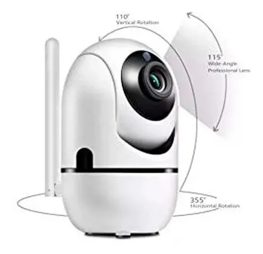 Cámara IP Robótica WiFi 1080p con Seguimiento Automático V380